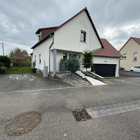 Le Manoir Obernois - 5mn Du Centre - 10 Pers. 別荘